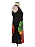 Unbranded Floral Black Cocktail Dress Size S (estimated) - photo 4