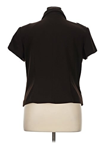 Danny & Nicole Short Sleeve Blouse (view 2)