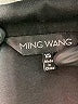 MING WANG Black 3/4 Sleeve Top Size XS - photo 7