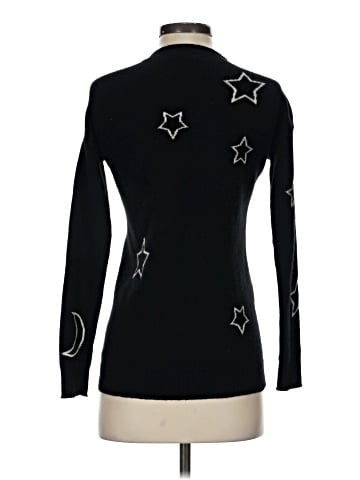 Aqua Cashmere Pullover Sweater (view 2)