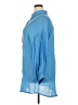 Coeur De Vague Blue 3/4 Sleeve Blouse Size 2X - photo 5