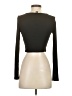 Shein Black Long Sleeve T-Shirt Size XS - photo 2
