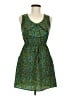 Bebop 100% Polyester Paisley Teal Casual Dress Size M - photo 1