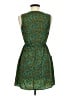 Bebop 100% Polyester Paisley Teal Casual Dress Size M - photo 2
