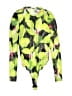 H&M Print Green Long Sleeve Blouse Size S (estimated) - photo 1
