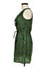 Bebop 100% Polyester Paisley Teal Casual Dress Size M - photo 5