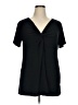 Roaman's Black Short Sleeve Top Size 14 (M) - photo 1