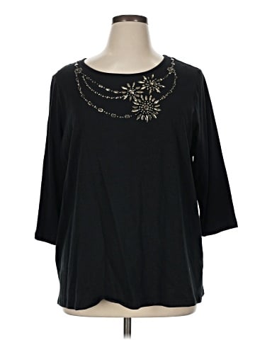 Quacker Factory 3/4 Sleeve Top (view 1)