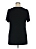 Roaman's Black Short Sleeve Top Size 14 (M) - photo 2