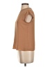 Express 100% Polyester Tan Short Sleeve Top Size XS - photo 5
