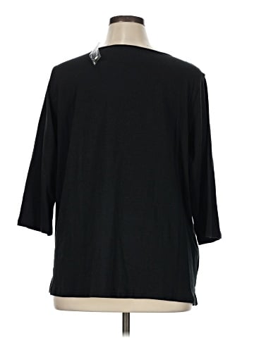 Quacker Factory 3/4 Sleeve Top (view 2)
