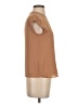 Express 100% Polyester Tan Short Sleeve Top Size XS - photo 4