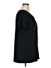 Roaman's Black Short Sleeve Top Size 14 (M) - photo 4