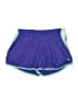 Champion Color Block Purple Athletic Shorts Size L - photo 1