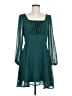 Lyaner 100% Polyester Teal Cocktail Dress Size M - photo 1