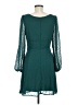 Lyaner 100% Polyester Teal Cocktail Dress Size M - photo 2