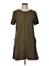 The Impeccable Pig 100% Polyester Brown Casual Dress Size L (estimated) - photo 1