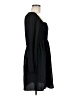 Old Navy 100% Polyester Solid Black Casual Dress Size M - photo 4