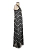 Faded Glory 100% Polyester Chevron-herringbone Gray Casual Dress Size S - photo 4