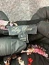 Lily Rose 100% Polyester Floral Black Cocktail Dress Size L - photo 4