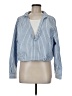 Unbranded Stripes Blue Long Sleeve Blouse Size M (estimated) - photo 1