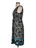 Max Studio Print Black Cocktail Dress Size S - photo 5
