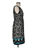 Max Studio Print Black Cocktail Dress Size S - photo 4