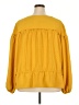 Cato 100% Polyester Yellow Long Sleeve Blouse Size 22/24W - photo 2