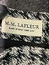 MM. LaFleur Houndstooth Gray Formal Skirt Size 10 - photo 4