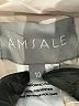 Amsale 100% Polyester Metallic Silver Tan Cocktail Dress Size 10 - photo 4