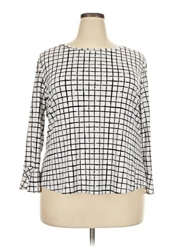 Elle 3/4 Sleeve Blouse (view 1)