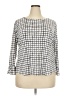 Elle Silver 3/4 Sleeve Blouse Size XXL - photo 1
