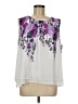 Fylo 100% Polyester White Sleeveless Blouse Size M (estimated) - photo 1