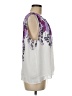 Fylo 100% Polyester White Sleeveless Blouse Size M (estimated) - photo 4