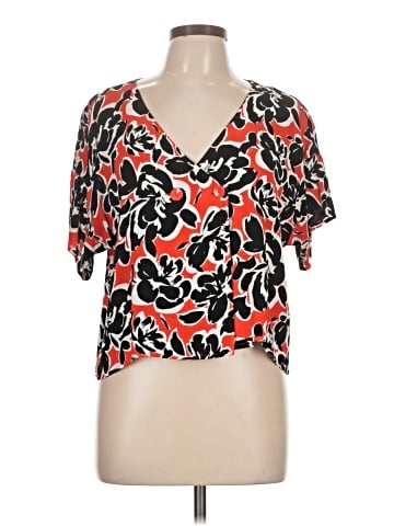 Leith Short Sleeve Blouse (view 1)