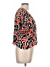 Leith Orange Short Sleeve Blouse Size L - photo 4