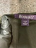 Roaman's Metallic Green Long Sleeve Blouse Size 14 (M) - photo 7
