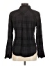 Rails 100% Rayon Black Long Sleeve Button-Down Shirt Size M - photo 2