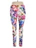 GearBunch Floral Purple Leggings Size XL - photo 2