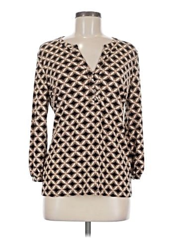 New York & Company Long Sleeve Blouse (view 1)
