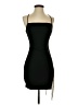 Blanc Solid Black Cocktail Dress Size S - photo 1