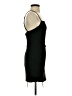 Blanc Solid Black Cocktail Dress Size S - photo 4