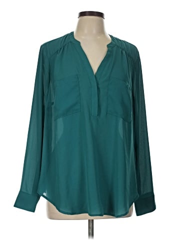 Torrid Long Sleeve Blouse (view 1)