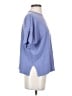 Splendid Blue Short Sleeve Top Size XS - photo 4