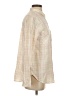 Levi's 100% Cotton Plaid Ivory Long Sleeve Button-Down Shirt Size S - photo 4
