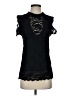 Red Haute Black Sleeveless Blouse Size S - photo 1
