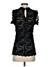 Red Haute Black Sleeveless Blouse Size S - photo 2