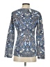 Chico's Blue Long Sleeve Blouse Size Sm (0) - photo 2