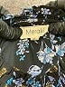 Meraki 100% Polyester Black Long Sleeve Blouse Size L - photo 6