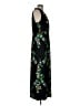 Chico's Print Green Black Casual Dress Size Lg (2) - photo 4